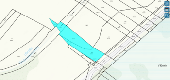 Prodej pozemku 2561 m², Chabařovice