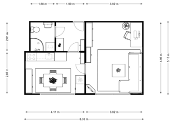 Prodej bytu 1+1 v družstevním vlastnictví 39 m², Skalice u České Lípy