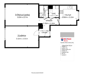 Prodej bytu 2+1 v osobním vlastnictví 57 m², Karlovy Vary