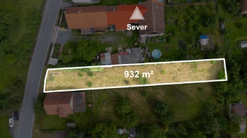 Prodej pozemku 932 m², Ondřejov