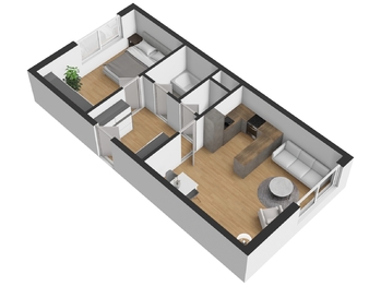 Pronájem bytu 2+kk v osobním vlastnictví 56 m², Plzeň