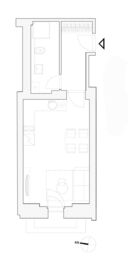 Pronájem bytu 1+kk v osobním vlastnictví 33 m², Praha 7 - Bubeneč