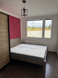 dvoulůžkové v ložnici - Pronájem bytu 3+kk v osobním vlastnictví 70 m², Praha 9 - Černý Most