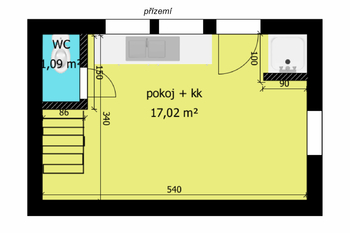 Prodej pozemku 379 m², Poděbrady