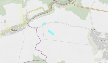Prodej pozemku 20392 m², Čistá