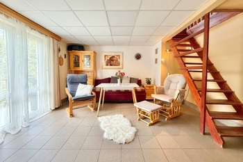 obývací pokoj - Prodej chaty / chalupy 66 m², Stříbrná Skalice