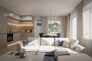 Prodej bytu 2+kk v osobním vlastnictví 66 m², Ševětín