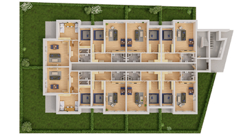 Prodej bytu 2+kk v osobním vlastnictví 66 m², Ševětín