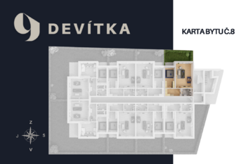 Prodej bytu 2+kk v osobním vlastnictví 66 m², Ševětín