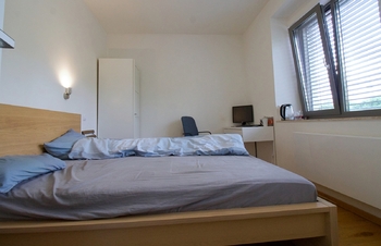 ložnice - Pronájem bytu 2+kk v osobním vlastnictví 36 m², Praha 4 - Krč