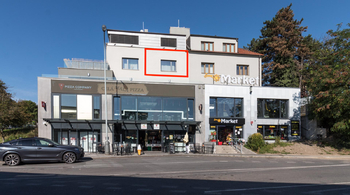 pohled od metra Kačerov - Pronájem bytu 2+kk v osobním vlastnictví 36 m², Praha 4 - Krč 
