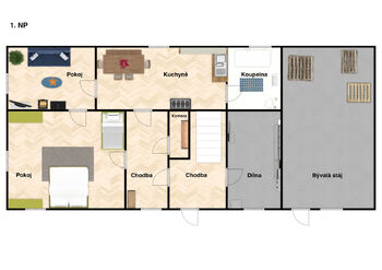 Prodej chaty / chalupy 400 m², Vyšší Brod