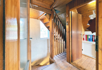 Schodiště nahoře - Prodej chaty / chalupy 74 m², Nová Role