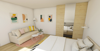 Vizualizace - Prodej bytu 4+kk v osobním vlastnictví 119 m², Zlín