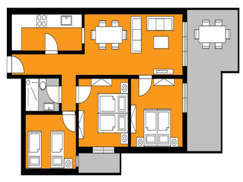 Prodej bytu 4+kk v osobním vlastnictví 88 m², Ventanicas-el Cantal