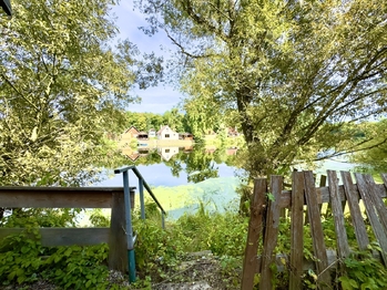 Pohled k řece Ohři - Prodej domu 134 m², Peruc