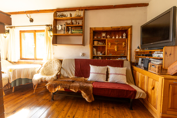 obývací pokoj - Prodej chaty / chalupy 74 m², Slabce