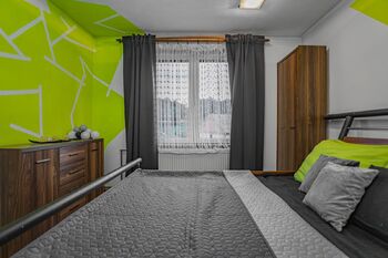Ložnice.  - Pronájem domu 70 m², Lodhéřov