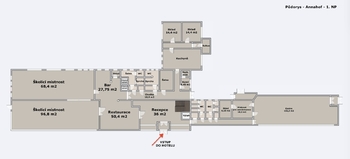 Prodej ubytovacího zařízení 2000 m², Lesní Hluboké