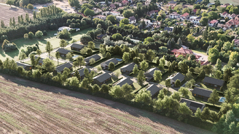 vizualizace celého projektu - Prodej domu 136 m², Brázdim