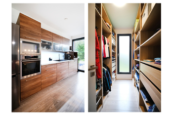 Kuchyň + šatna - Prodej domu 130 m², Vřesina