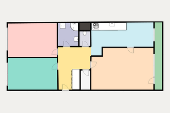 Prodej bytu 3+1 v družstevním vlastnictví 78 m², Praha 8 - Kobylisy