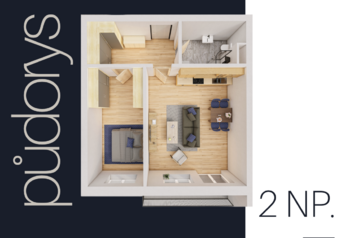 Prodej bytu 2+kk v osobním vlastnictví 65 m², Ševětín