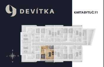 Prodej bytu 2+kk v osobním vlastnictví 65 m², Ševětín