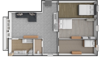Prodej bytu 4+kk v osobním vlastnictví 83 m², Ústí nad Labem