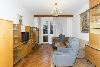 obývák - Pronájem bytu 2+1 v osobním vlastnictví 58 m², Praha 4 - Záběhlice 