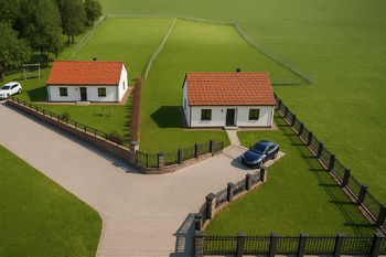 Vizualizace - Prodej pozemku 766 m², Kouřim