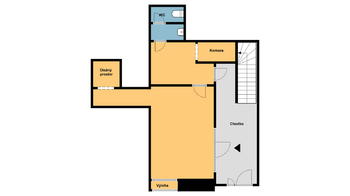 Pronájem obchodních prostor 70 m², Louny