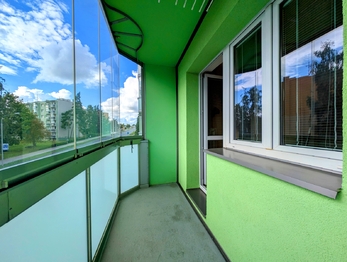 balkon se zasklením ... - Pronájem bytu 2+1 v osobním vlastnictví 53 m², Havlíčkův Brod
