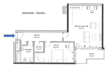 Prodej bytu 2+kk v osobním vlastnictví 69 m², Praha 5 - Stodůlky