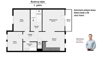 Prodej domu 178 m², Dobrá Voda u Českých Budějovic