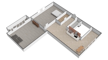 Prodej bytu 2+1 v osobním vlastnictví 59 m², Klášterec nad Ohří