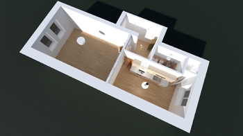 Prodej bytu 1+1 v osobním vlastnictví 561 m², Děčín