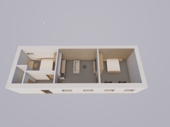 Navrhovaný stav - Prodej ubytovacího zařízení 60 m², Praha 8 - Karlín