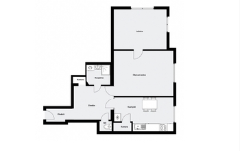 Prodej bytu 2+1 v osobním vlastnictví 77 m², Praha 8 - Libeň