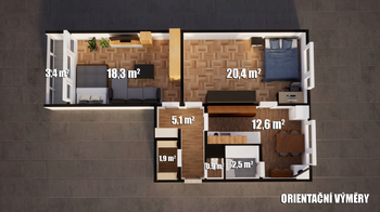 Prodej bytu 2+1 v osobním vlastnictví 62 m², Česká Lípa