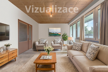 Ložnice - Vizualizace - Prodej bytu 2+1 v družstevním vlastnictví 66 m², Praha 8 - Čimice