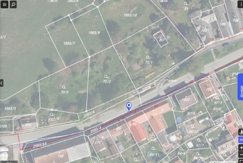 Prodej pozemku 1198 m², Červená Řečice