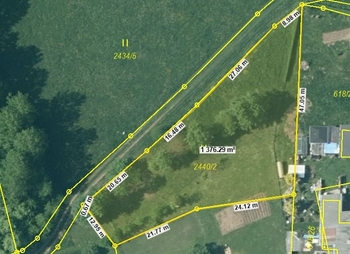 Prodej pozemku 1374 m², Frymburk