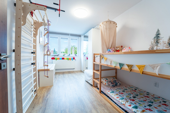 Dětský pokoj - Prodej bytu 3+kk v osobním vlastnictví 81 m², Opočnice