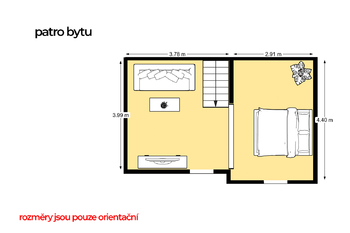 Prodej bytu 1+1 v osobním vlastnictví 22 m², Praha 10 - Uhříněves