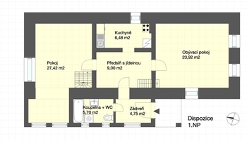 Prodej chaty / chalupy 139 m², Křečovice