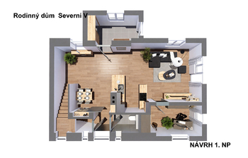 Prodej domu 74 m², Praha 4 - Záběhlice