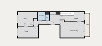 Pronájem bytu 3+1 v osobním vlastnictví 75 m², Praha 9 - Horní Počernice