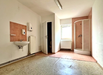 hala E zadní  - umývárna - Pronájem výrobních prostor 6500 m², Horní Jiřetín