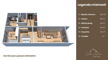 Prodej bytu 3+kk v osobním vlastnictví 69 m², Hradec Králové